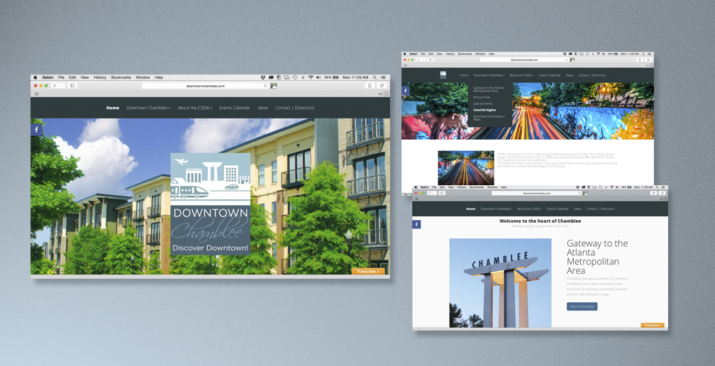 Chamblee Downtown Development Authority Website